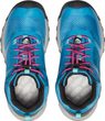 WANDURO MID WP YOUTH, fjord blue/fuchsia purple