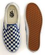 Classic Slip-On PRIMARY CHECK TRUE BLUE/WHITE
