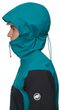 Taiss HS Hooded Jacket Men deep teal-black