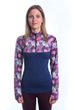 COOLMAX THERMO dámská mikina zip deep blue/feather