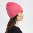 LightWool 140 relaxed beanie Sun Kissed Coral