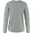 1960 Logo T-shirt LS W Grey-Melange