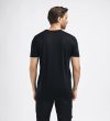 LightWool tee mountain M's jet black