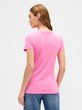 843334-03 Tričko s vaflovým vzorem Růžová