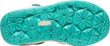 MOXIE SANDAL CHILDREN, bright aqua/bright marigold