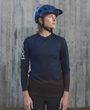 W's MTB Pure LS Jersey Turmaline Navy/Axinite Brown