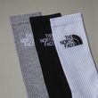 MULTI SPORT CUSH CREW SOCK 3P, BLACK ASSORTED