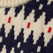 Övik Jacquard Knit W Light Beige-Mesa Purple