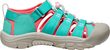 NEWPORT H2 YOUTH, bright aqua/pink-a-boo