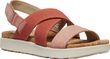 ELLE CRISS CROSS WOMEN, baked clay/cork