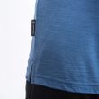 MERINO AIR traveller pánské triko kr.rukáv riviera blue
