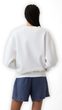 899028-01 Oversize mikina s logem Bílá