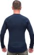 DOUBLE FACE pánské triko dl.rukáv deep blue