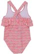 Swimsuit W. frills, AOP-5039-Plumeria