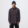 Fjällglim Regular Shirt M Dark Navy-Maroon