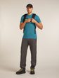 Men Mer 150 Tech Lite SS Tee Wild Pack TOPAZ
