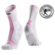 X-SOCKS® TRAILRUN TERRASKIN EXPERT CREW X WHITE/FLUO PINK