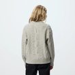 Övik Cable Knit W Chalk White