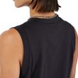 W Moto-X Blocked Tank Black