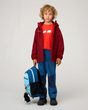 Ultimate Comfort SO Hooded Jacket Kids dark mammut red