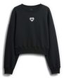 852831-01 Oversize mikina s logem VintageSoft Černá