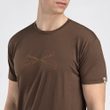 LightWool 140 Tee Oars M's Dark Earth