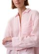 882924-06 Lněná oversize košile Růžová