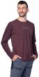 BINE L/S red mahogany (stripe)