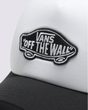 Classic Patch Curved Bill Trucker Black/White