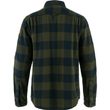 Övik Heavy Flannel Shirt M, Deep Forest-Dark Navy