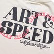 RUCKUS RIDE TEE ART & SPEED PUMICE