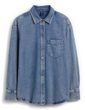 883758-00 Džínová oversize košile UltraSoft Tmavě modrá