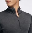 WarmWool mockneck M's Marengo/Jet Black