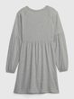 793146-01 Dětské šaty s logem Šedá