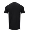 LightWool tee print horn M's jet black