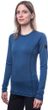 MERINO AIR dámské triko dl.rukáv tm.modrá