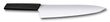 Swiss Modern, carving knife, 25cm, straight, black, blister