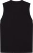 W Moto-X Blocked Tank Black