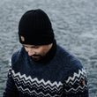 Övik Knit Sweater M Dark Oak-Navy