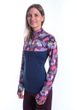 COOLMAX THERMO dámská mikina zip deep blue/feather