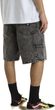 DRILL CHORE LOOSE DENIM SHORT Stonewash Black