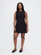 Strečové mini šaty Černá