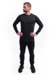 MERINO CORDURA pánské triko dl.rukáv černá