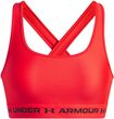 Crossback Mid Bra-RED/BLK