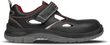 NON METALLIC S1 Sandal Black