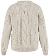 Övik Cable Knit W Chalk White