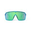 SPINSHIELD crystal azure/multilaser green