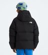 B NORTH DOWN HOODED JACKET, TNF BLACK