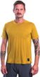 MERINO AIR traveller pánské triko kr.rukáv mustard