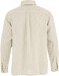 Övik Relaxed Hemp Shirt LS M Chalk White-Sand Stone